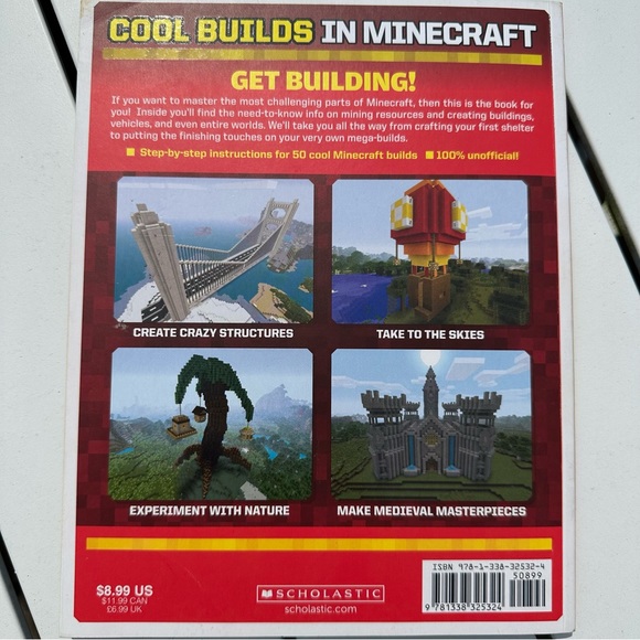 Minecraft Builder Books, 3 Book Bundle - Picture 9 of 14
